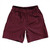 Checkerboard Half Inch Blue Navy and Red Dark Soccer Shorts Made In USA
