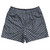 Checkerboard Half Inch Blue Navy And Grey Medium Rugby Shorts Made In USA