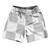Checkerboard 5 Inches Grey Medium and White Soccer Shorts Made In USA