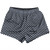 Checkerboard Half Inch Blue Navy And Grey Medium Womens & Girls Sport Shorts End Made In USA