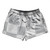 Checkerboard 5 Inches Grey Medium and White 2.5" Swim Shorts Made in USA