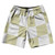 Checkerboard 5 Inches Vegas Gold and White 10" Swim Shorts Made in USA
