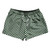 Checkerboard Half Inch Green Forest and White 2.5" Swim Shorts Made in USA