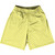 Checkerboard Half Inch Yellow Bright and White Basketball Practice Shorts Made In USA