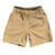 Checkerboard Half Inch Orange Burnt and White Soccer Shorts Made In USA