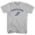 Morecambe Running Track Winged Foot Adult Cotton T-shirt - Cool Grey