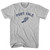 Port Vale Running Track Winged Foot Womens Cotton Junior Cut T-Shirt - Grey Heather