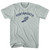 Portsmouth Running Track Winged Foot Adult Tri-Blend T-shirt - Athletic Cool Grey