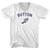 Sutton Running Track Winged Foot Adult Cotton V-neck T-shirt - White
