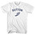 Sutton Running Track Winged Foot Youth Cotton T-shirt - White