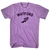 Watford Running Track Winged Foot Adult Tri-Blend T-shirt - Athletic Purple
