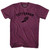 Tottenham Running Track Winged Foot Adult Tri-Blend T-shirt - Athletic Cranberry