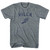 Villa Running Track Winged Foot Adult Tri-Blend T-shirt - Athletic Grey