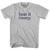 Beat It Twerp Rage Font Youth Cotton T-shirt - Grey Heather