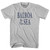 Balboa By The Sea Vintage Sign Adult Cotton T-shirt - Cool Grey