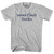 News Flash Bucko Rage Font Womens Cotton Junior Cut T-Shirt - Grey Heather