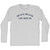 Ob-La-Di Ob-La-Da Life Goes On Adult Cotton Long Sleeve T-shirt - Grey Heather