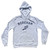 Boreham Running Track Winged Foot Adult Cotton Hoodie - White