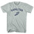 Hamilton Running Track Winged Foot Adult Tri-Blend T-shirt - Athletic Cool Grey