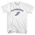 Kilmarnock Running Track Winged Foot Womens Cotton Junior Cut T-Shirt - White