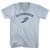 Kilmarnock Running Track Winged Foot Adult Tri-Blend V-neck T-shirt - Athletic White