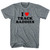 I Love Track Baddies Youth Tri-Blend T-shirt - Athletic Grey