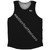 One Last Breath HMNISFFTEAITMSFASFD Athletic Tank Top - Black