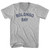 Bolongo Bay Adult Cotton V-neck T-shirt - Grey Heather