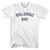 Bolongo Bay Adult Cotton T-shirt - White