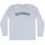 Deshawn Adult Tri-Blend Long Sleeve T-shirt - Athletic White