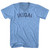 Ikigai Adult Tri-Blend V-neck T-shirt - Athletic Blue