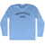 Massapequa Cove Adult Tri-Blend Long Sleeve T-shirt - Athletic Blue