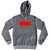 Indonesia Country Flag Tri-Blend Hoodie - Athletic Grey