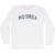 Mo'Orea Adult Cotton Long Sleeve T-shirt - White