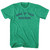 None Of Your Business Adult Tri-Blend T-shirt - Athletic Green