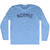 Normie Adult Tri-Blend Long Sleeve T-shirt - Athletic Blue