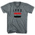 Iraq Country Flag Heritage Adult Tri-Blend V-neck T-shirt - Athletic Grey