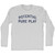 Potential Pure Play Adult Cotton Long Sleeve T-shirt - Grey Heather