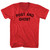 Post And Ghost Adult Tri-Blend V-neck T-shirt - Athletic Red
