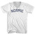 Normie Adult Cotton V-neck T-shirt - White