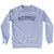 Normie Adult Tri-Blend Sweatshirt - Grey Heather