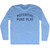 Potential Pure Play Adult Tri-Blend Long Sleeve T-shirt - Athletic Blue