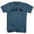 Risk On Adult Cotton T-shirt - Lake Blue