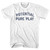 Potential Pure Play Womens Cotton Junior Cut T-Shirt - White