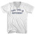 This Time Is Different Adult Cotton V-neck T-shirt - White