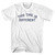 This Time Is Different Womens Cotton Junior Cut T-Shirt - White