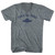 They're Here Ufo Alien Spaceship Adult Tri-Blend V-neck T-shirt - Athletic Grey