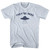 They're Here Ufo Alien Spaceship Adult Tri-Blend T-shirt - Athletic White