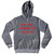 Now I Have A Machine Gun Ho-Ho-Ho Tri-Blend Hoodie - Athletic Grey
