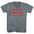 Now I Have A Machine Gun Ho-Ho-Ho Adult Tri-Blend V-neck T-shirt - Athletic Grey